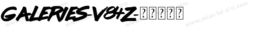 Galeries-V84z字体转换