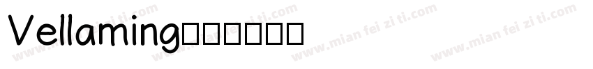 Vellaming字体转换