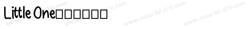 LittleOne字体转换
