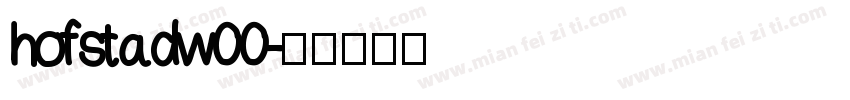 hofstadw00字体转换