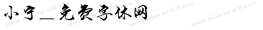 小宁字体转换