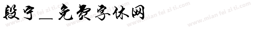 段宁字体转换