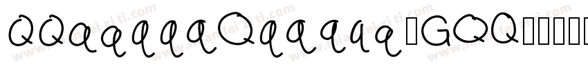 QQspeedMedium_GBK字体转换