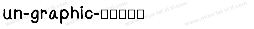 un-graphic字体转换