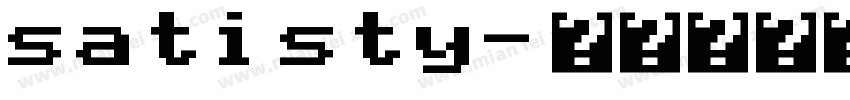 satisty字体转换
