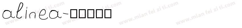 alinea字体转换