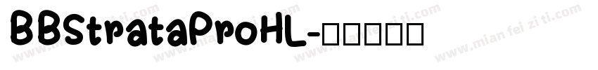 BBStrataProHL字体转换