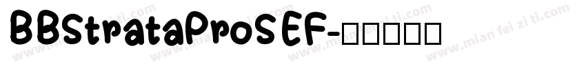 BBStrataProSEF字体转换