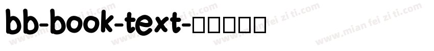 bb-book-text字体转换