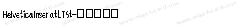HelveticaInseratLTSt字体转换