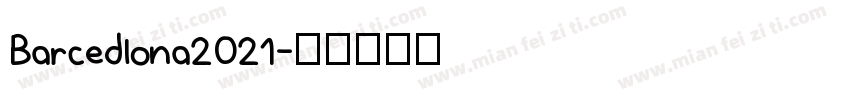 Barcedlona2021字体转换