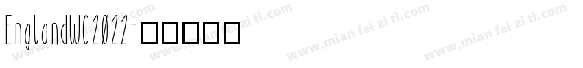 EnglandWC2022字体转换