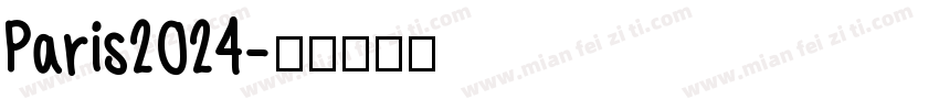 Paris2024字体转换