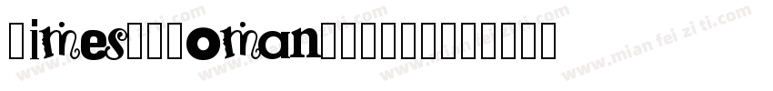 Times20Roman-14797字体转换