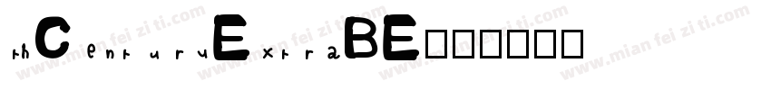 thCenturyExtraBE字体转换