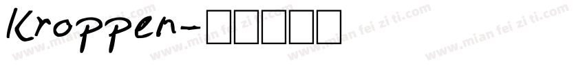 Kroppen字体转换