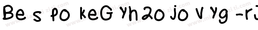 BespokeGyh2ojovyg-rJ5B字体转换