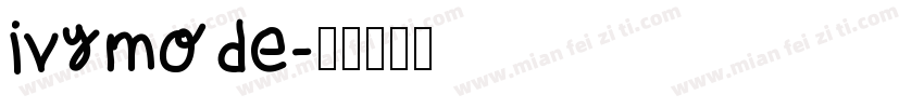 ivymode字体转换