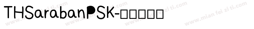 THSarabanPSK字体转换