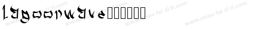lagoonwave字体转换