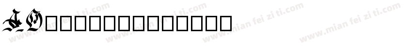 ADlinnaka字体转换