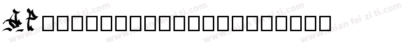 APompadoursample字体转换