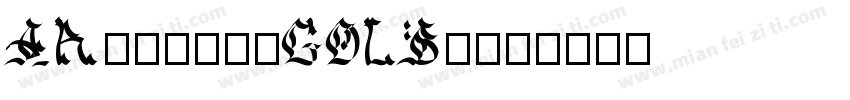 ARstdkaiGDLB5字体转换