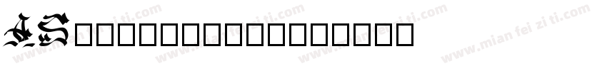 AShowofhands字体转换