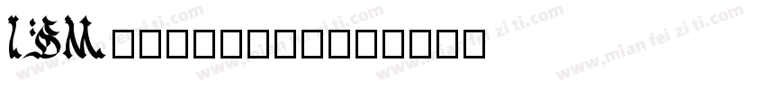 IBMing-3500字体转换