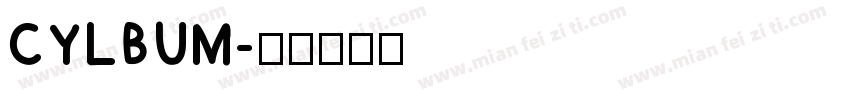 CYLBUM字体转换