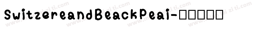 SwitzerlandBlackPlai字体转换
