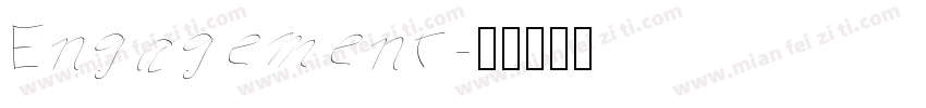 Engagement字体转换