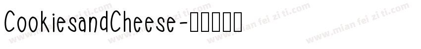 CookiesandCheese字体转换