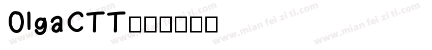 OlgaCTT字体转换