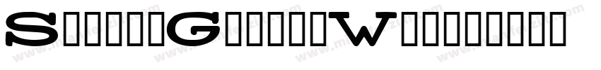 StereoGothicW01字体转换