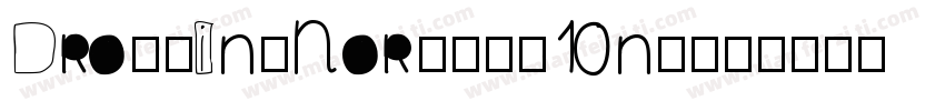 DroemingNormal-10ne字体转换