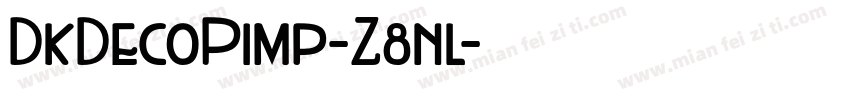 DkDecoPimp-Z8nl字体转换