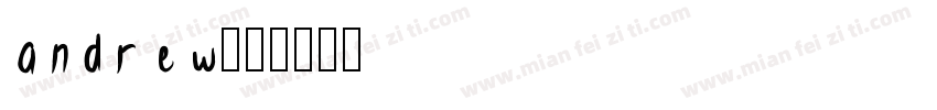 andrew字体转换