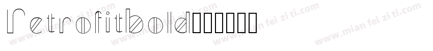 RetrofitBold字体转换