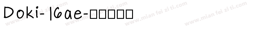 Doki-16ae字体转换