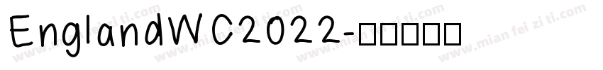 EnglandWC2022字体转换