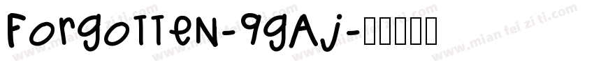 Forgotten-9gAj字体转换