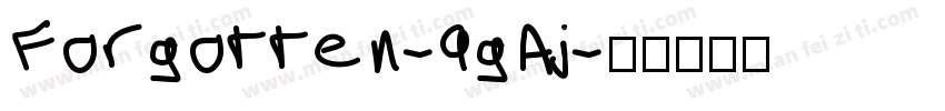 Forgotten-9gAj字体转换