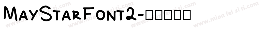 MayStarFont2字体转换