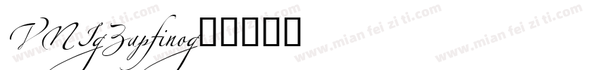 VNI-Zapfino字体转换
