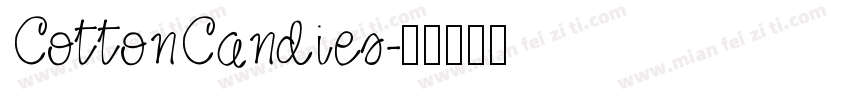 CottonCandies字体转换