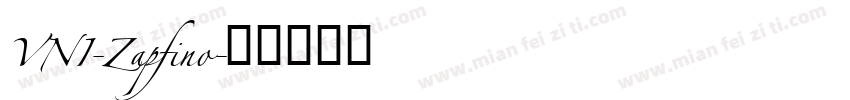 VNI-Zapfino字体转换
