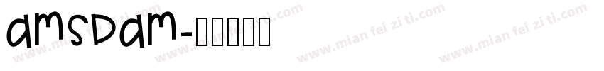 AMSDAM字体转换