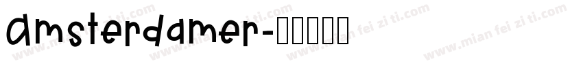 Amsterdamer字体转换