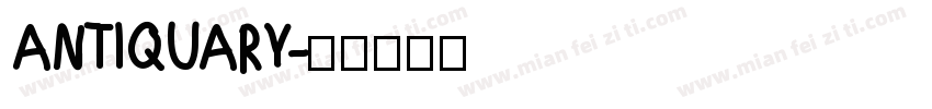 ANTIQUARY字体转换